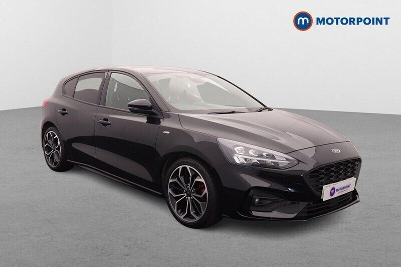 Black Used 2021 Ford Focus ST-Line X Hatchback | £14,199 (Super price) - Image 1/4
