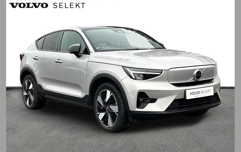 Silver Used 2023 Volvo C40 Plus SUV | £26,750 (Expensive) - Image 1/3