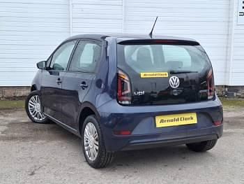 Used VW up! move up! 60 HP (44 kW) 2018 Blue Hatchback