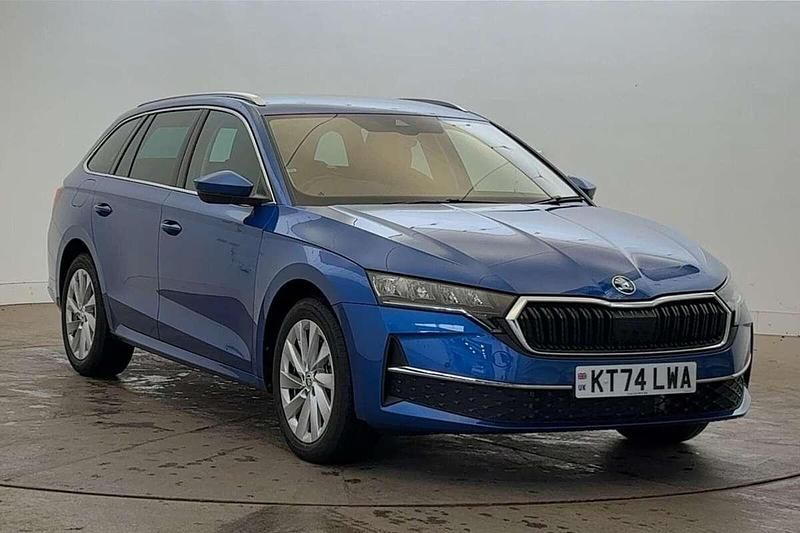 Blue Used 2025 Skoda Octavia SE L Estate | £29,495 - Image 1/3