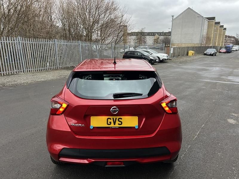 Used Nissan Micra Acenta 2018 Red Hatchback