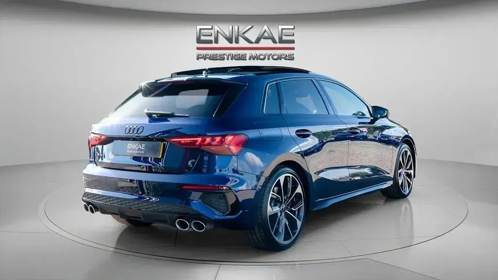 Used Audi S3 Sportback Business 310 HP (228 kW) 2023 Blue Hatchback