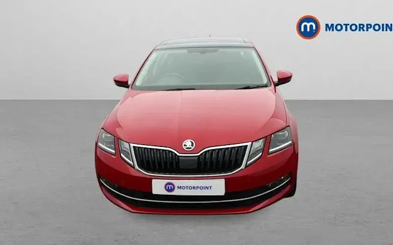 Used Skoda Octavia SE L 150 HP (110 kW) 2019 Red Hatchback