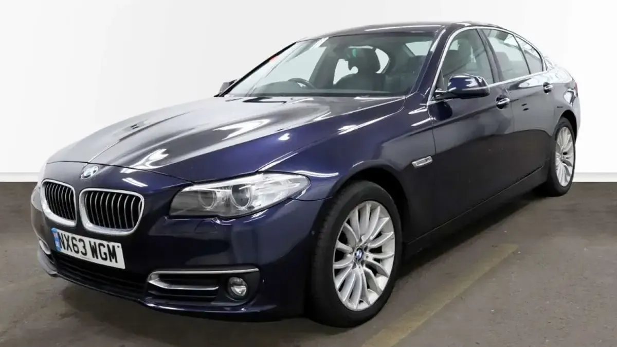 Used BMW 535 Luxury Line 306 HP (225 kW) 2013 Blue Sedan