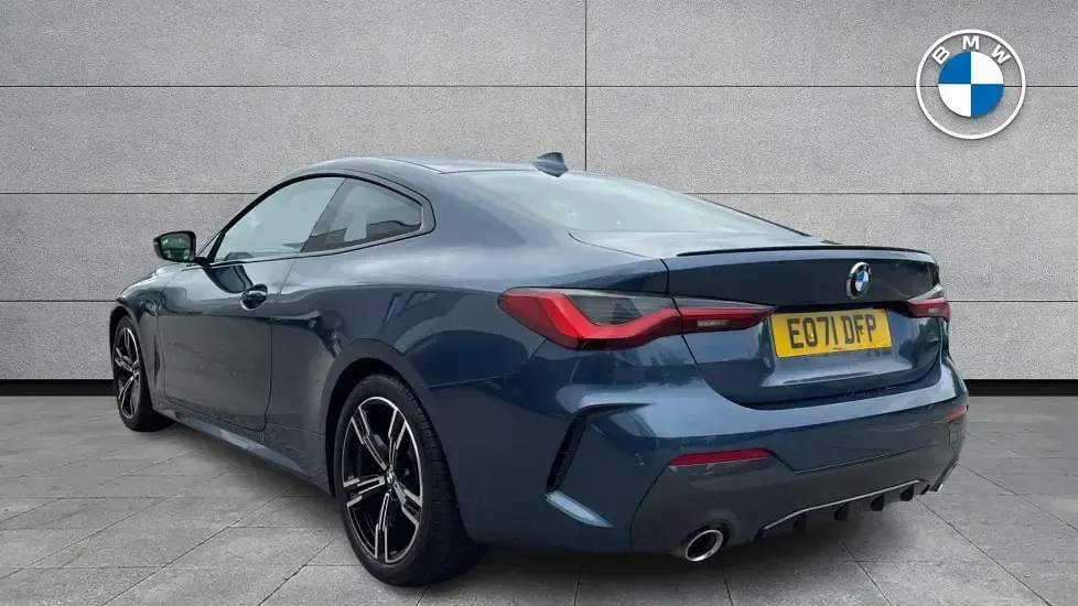 Used BMW 420 Coupé M Sport 181 HP (133 kW) 2021 Blue Coupe