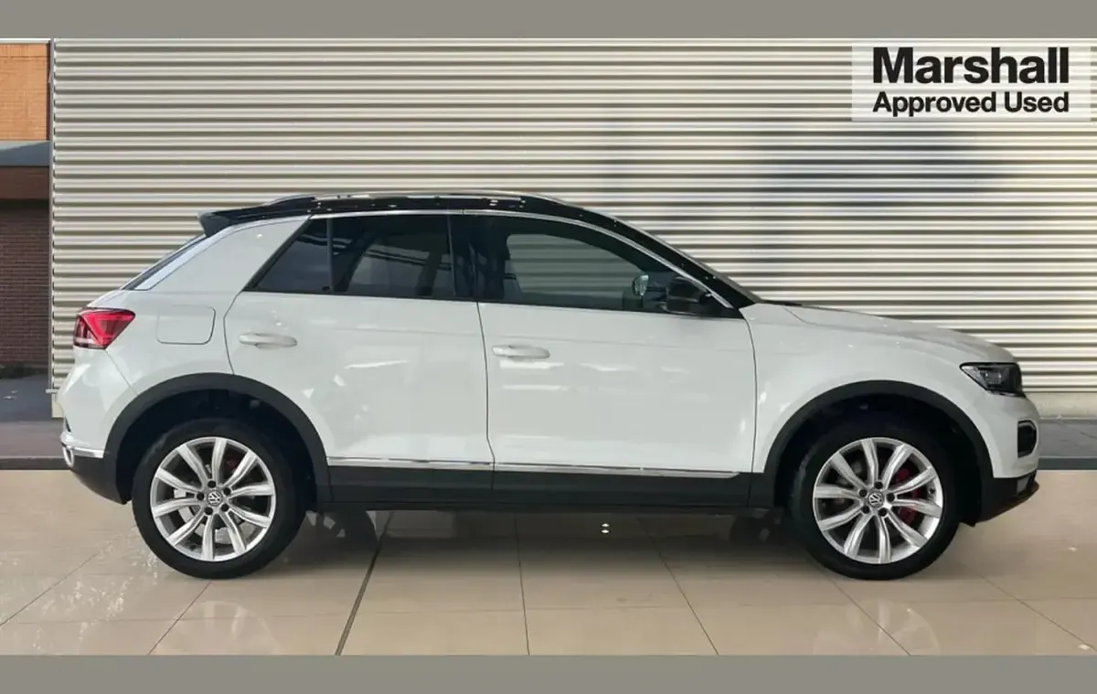 Used VW T-Roc SEL 150 HP (110 kW) 2019 White SUV