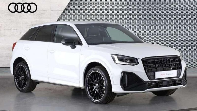 Glacier white Used 2024 Audi Q2 Black Edition SUV | £30,072 (Expensive) - Image 1/4
