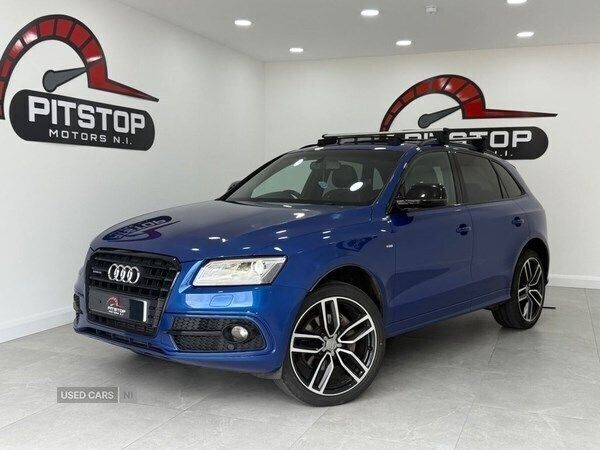 Blue Used 2016 Audi Q5 S-line plus SUV | £13,990 (Fair price) - Image 1/4