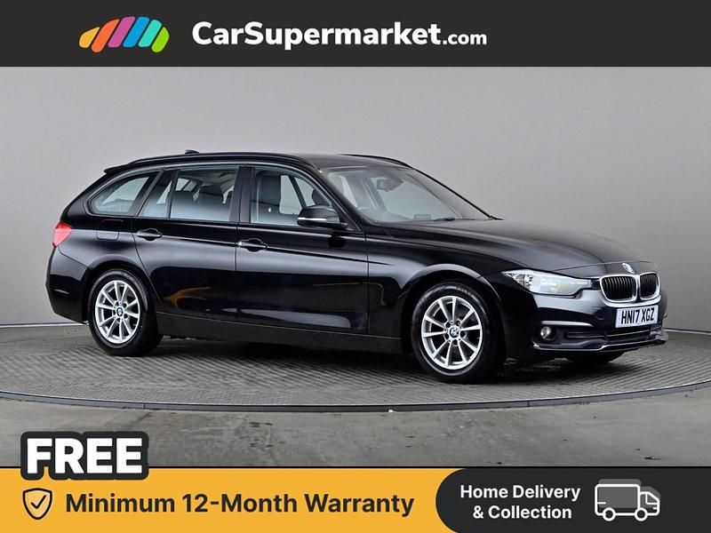 Used BMW 320 Efficient Dynamics 2017 Black Estate