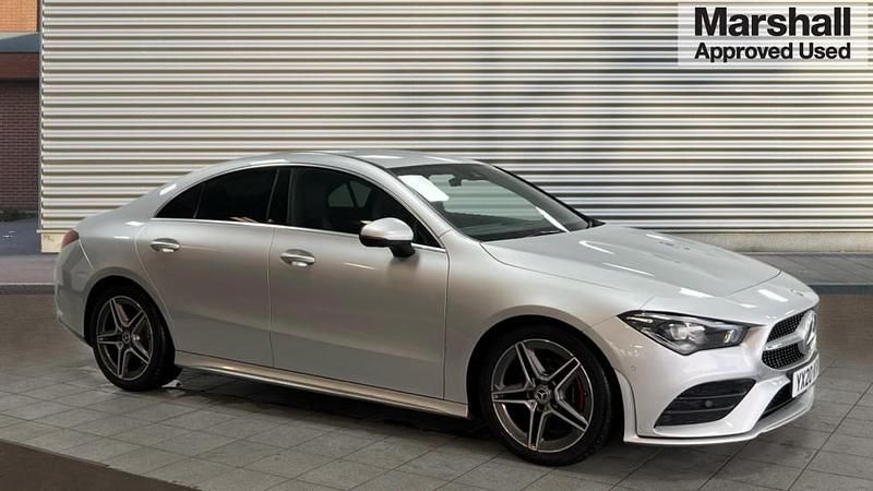 Used Mercedes CLA200 AMG line 163 HP (119 kW) 2020 Silver