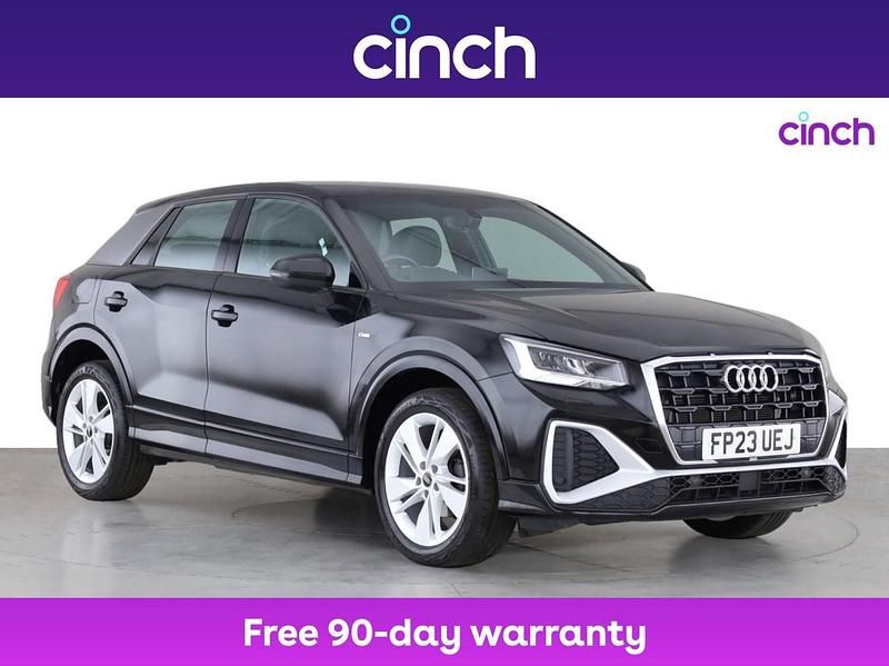 Black Used 2023 Audi Q2 S-Line SUV | £18,499 (Fair price) - Image 1/3