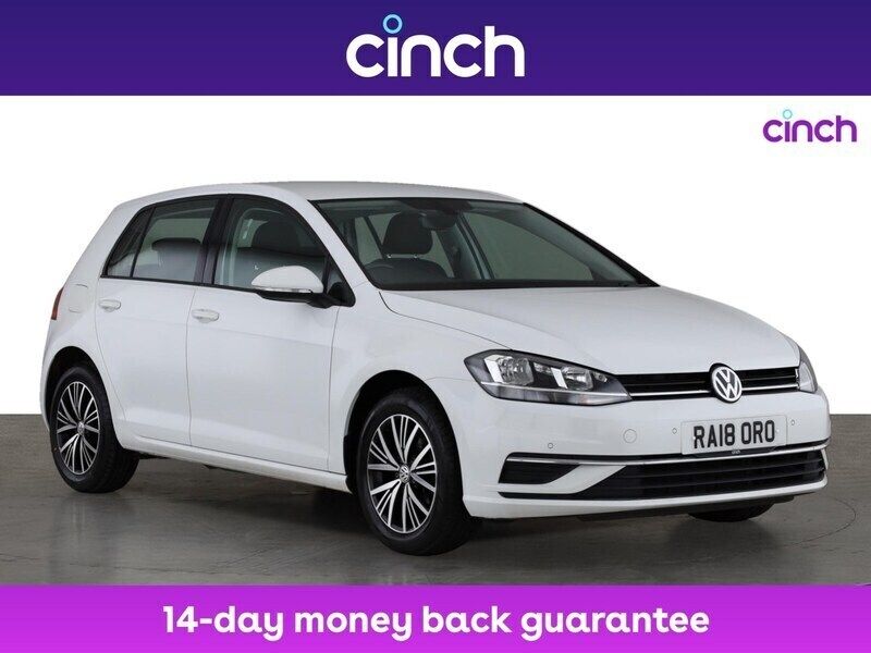White Used 2018 VW Golf VII SE Hatchback | £13,429 (Fair price) - Image 1/3