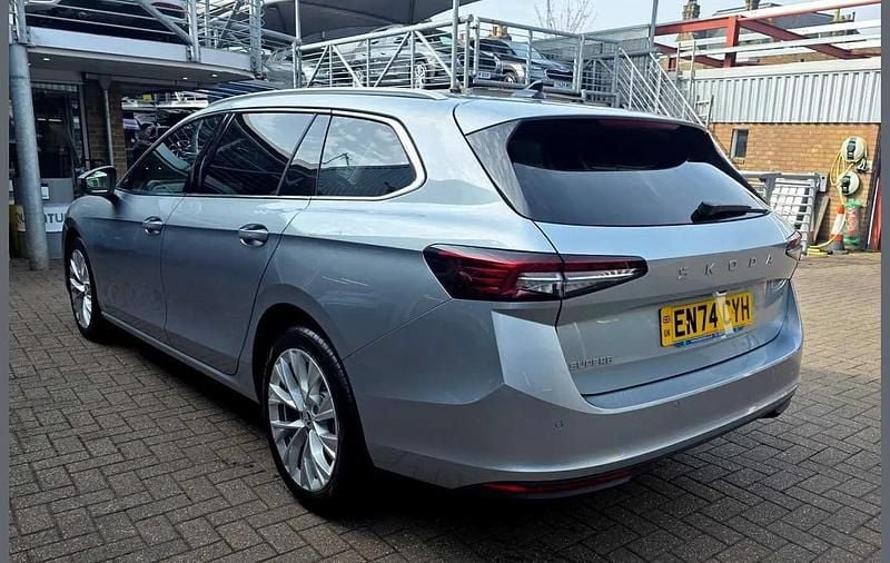 Used Skoda Superb SE L 150 HP (110 kW) 2025 Silver Estate