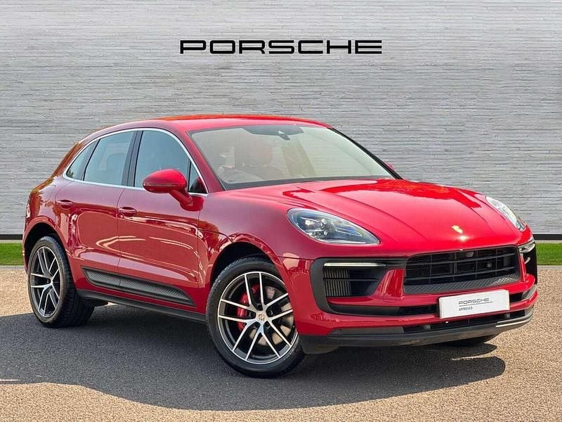 Red Used 2022 Porsche Macan S SUV | £52,899 (Super price) - Image 1/4