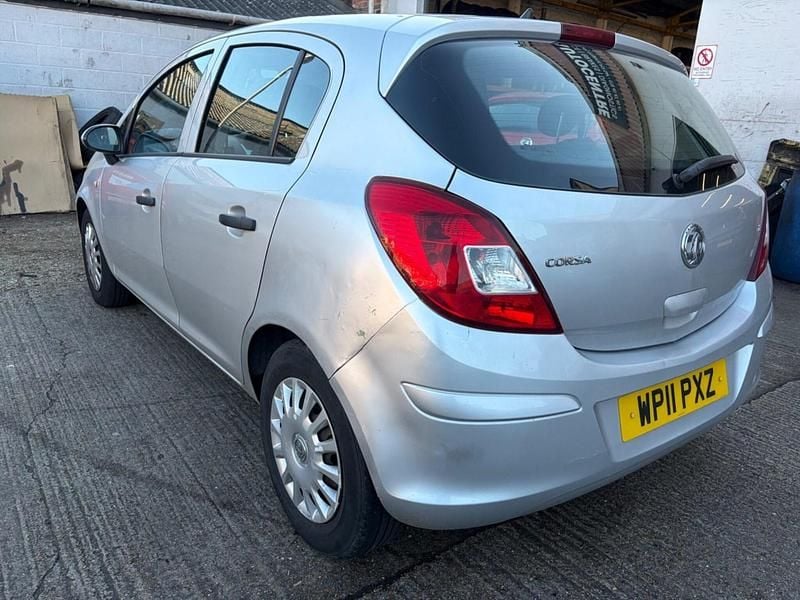 Used Vauxhall Corsa S 2011 Silver Hatchback