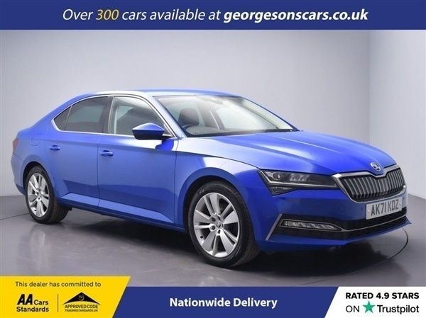 Blue Used 2021 Skoda Superb SE L Hatchback | £15,600 (Fair price) - Image 1/1