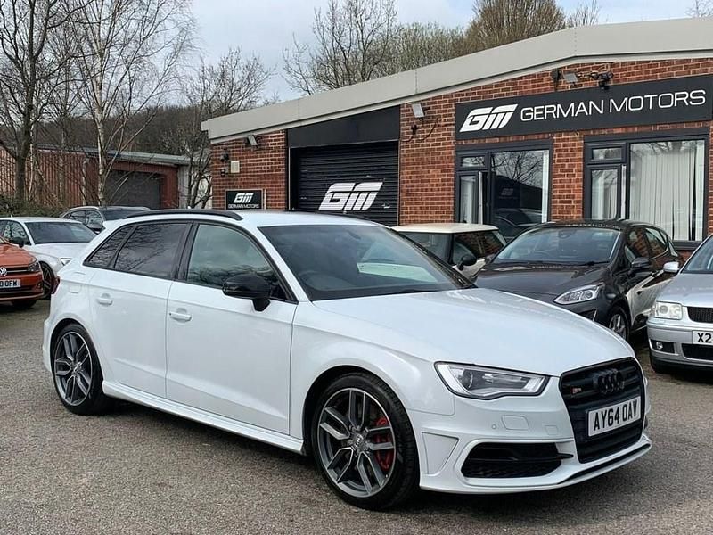 Used Audi S3 Sportback Advanced 300 HP (220 kW) 2014 White Hatchback