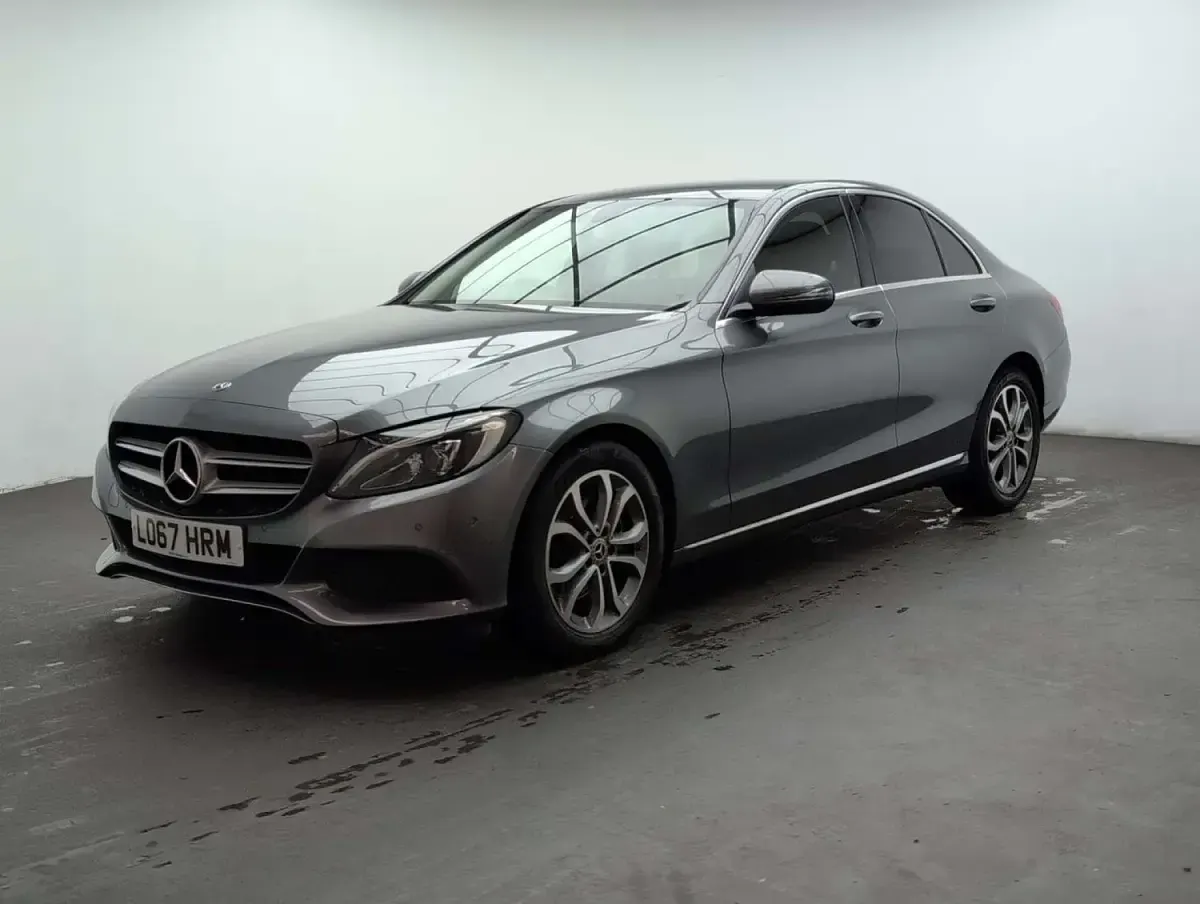 Used Mercedes C200 2017 Grey Sedan
