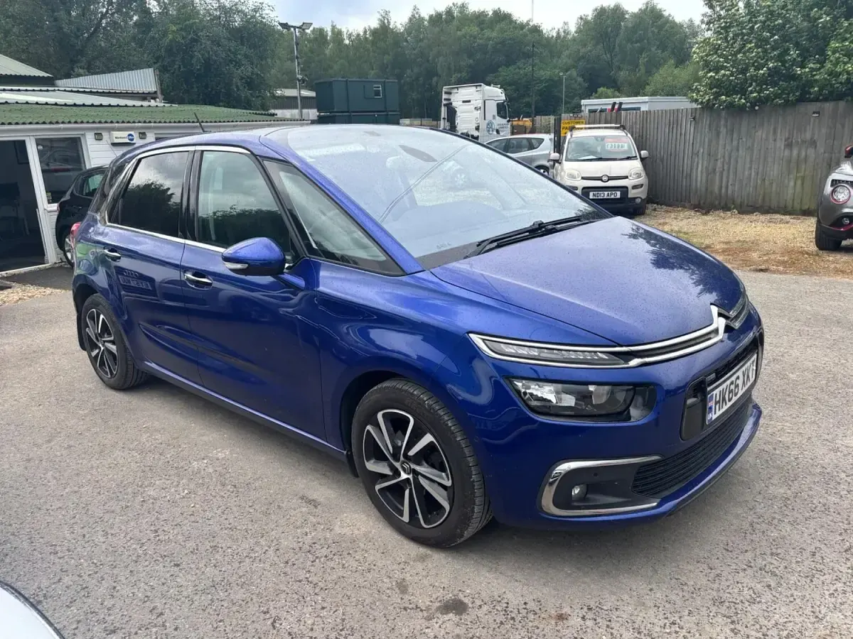 Usado Citroën C4 Picasso Flair 2016 Azul Monovolumen