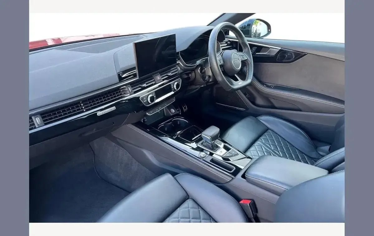 Used Audi A5 Black Edition 341 HP (250 kW) 2023 Red Coupe