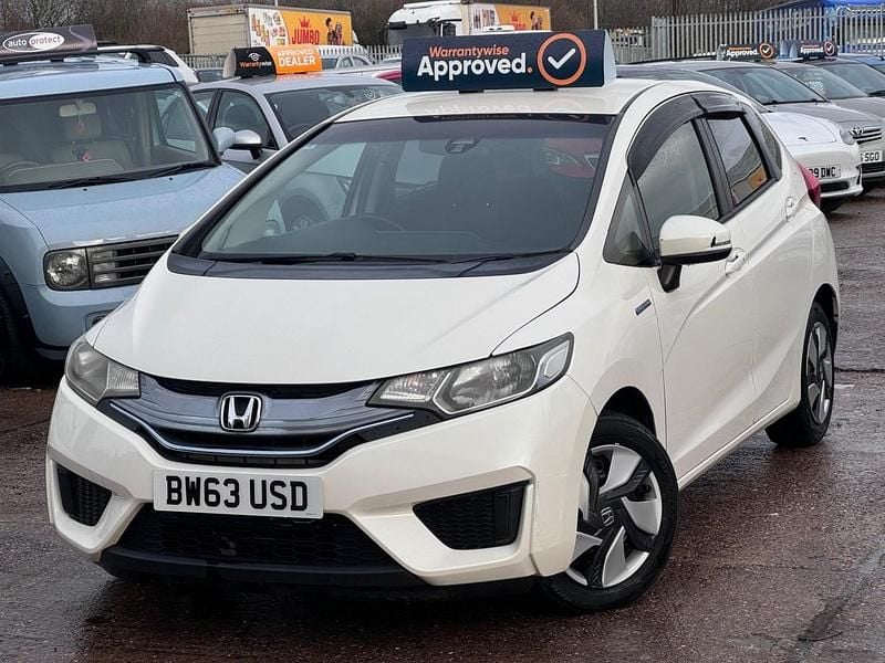 Used Honda Jazz Hybrid 2014 White Hatchback
