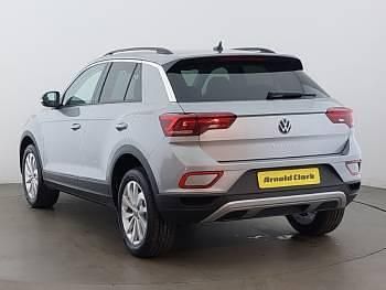 Nowe VW T-Roc Match 115 KM (84 kW) 2025 Srebrny SUV