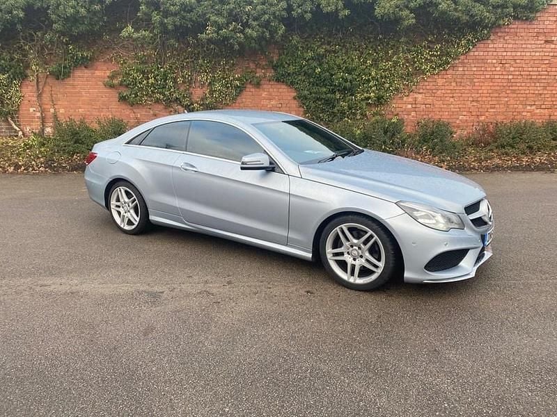 Used Mercedes E250 Sport 204 HP (150 kW) 2014 Silver Coupe