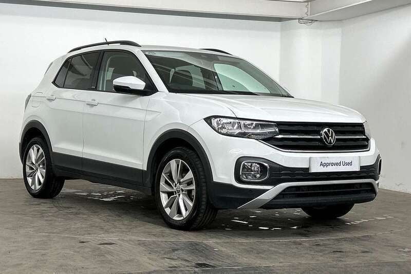 White Used 2022 VW T-Cross Active SUV | £18,495 (Fair price) - Image 1/4