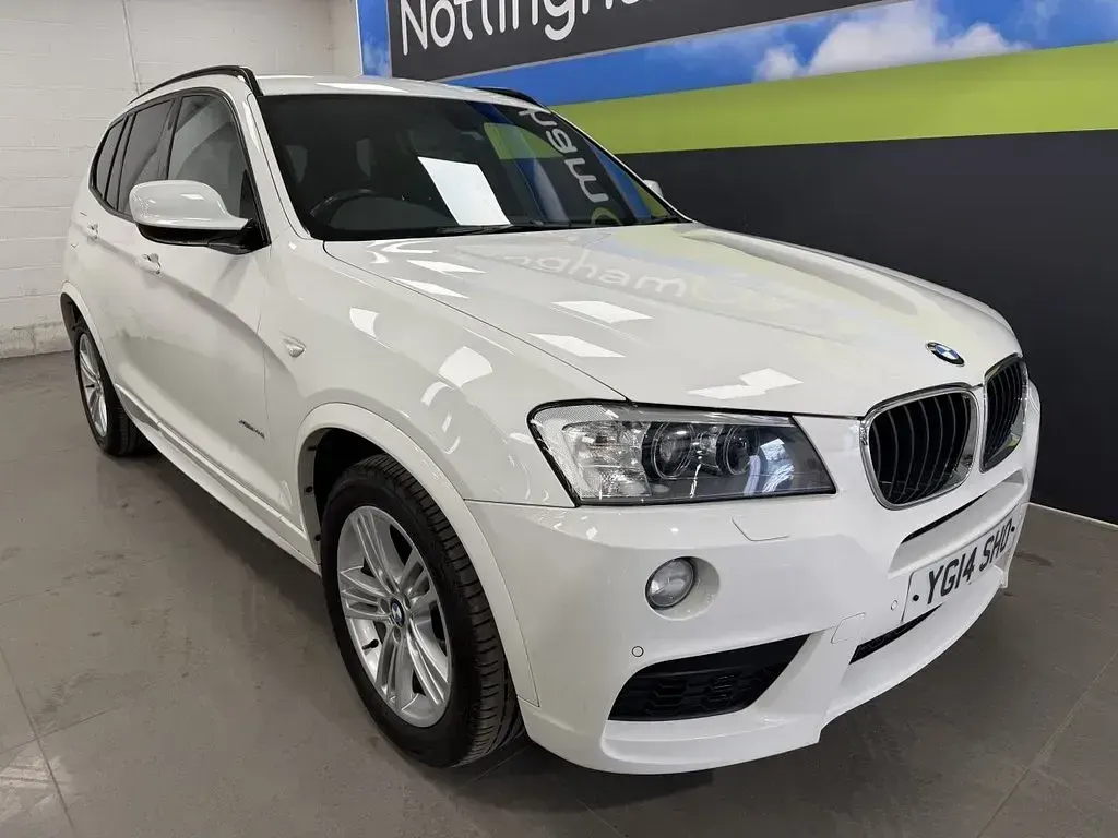 Used BMW X3 150 HP (110 kW) 2014 White SUV