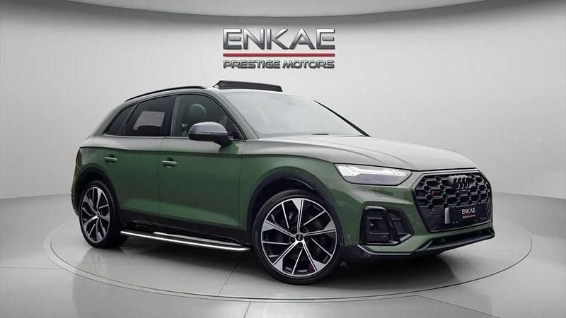 Green Used 2021 Audi SQ5 Advanced SUV | £48,495 (A bit pricey) - Image 1/4