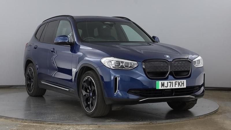 Blue Used 2021 BMW iX3 Shadowline SUV | £25,999 (Fair price) - Image 1/4
