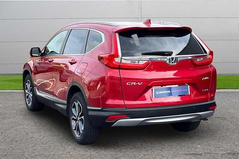 Used Honda CR-V Hybrid 184 HP (135 kW) 2021 Crystal red SUV