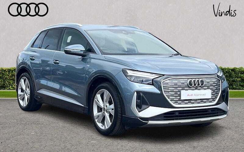 Used 2023 Audi Q4 e-tron S-Line SUV | £24,900 (Good price) - Image 1/4