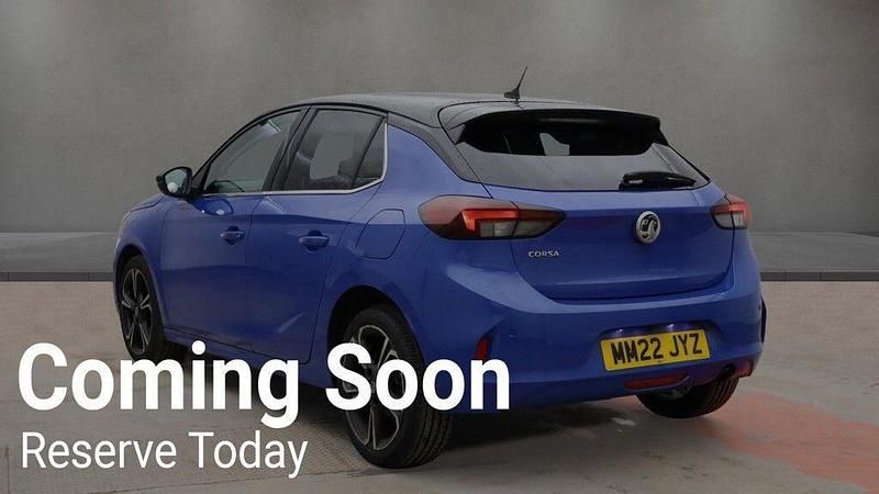 Used Vauxhall Corsa Edition 102 HP (75 kW) 2022 Blue Hatchback