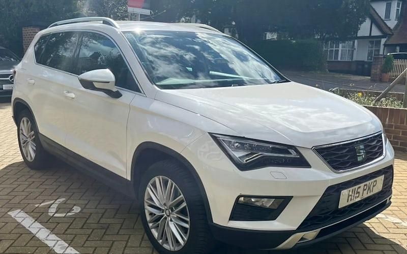 Used Seat Ateca XCELLENCE 150 HP (110 kW) 2017 White SUV