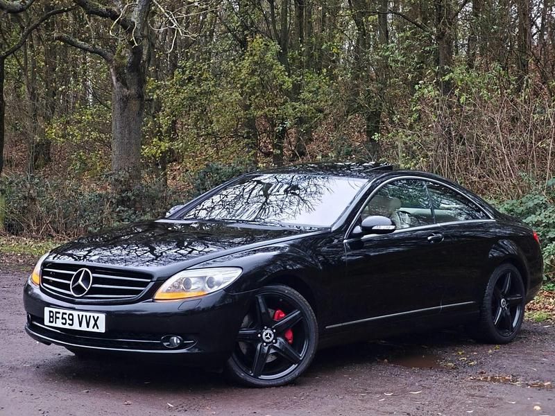 Black Used 2009 Mercedes CL500 Coupe | £4,290 (Fair price) - Image 1/4