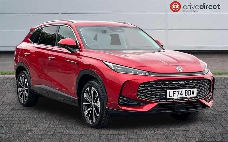 Tri coat dynamic red Used 2025 MG HS Trophy SUV | £20,650 (Expensive) - Image 1/4