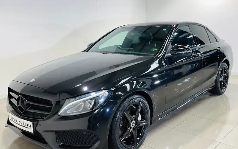 Begagnad Mercedes C250 AMG line 204 HK (150 kW) 2016 Svart Sedan