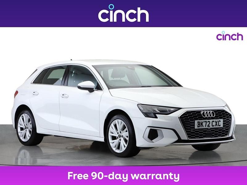 White Used 2022 Audi A3 e-tron Sport Hatchback | £18,999 (Fair price) - Image 1/3