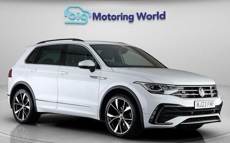 Used VW Tiguan R-line 150 HP (110 kW) 2023 White SUV