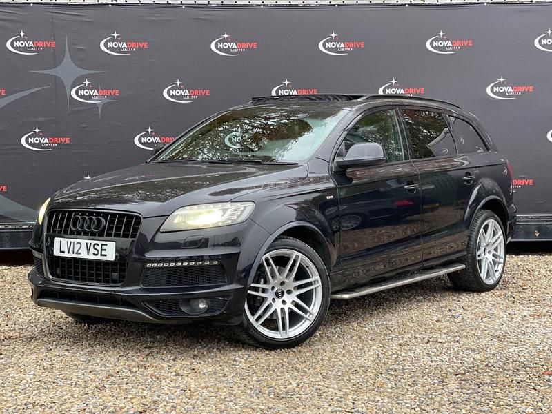 Black Used 2012 Audi Q7 S-line plus SUV | £9,995 (Fair price) - Image 1/4