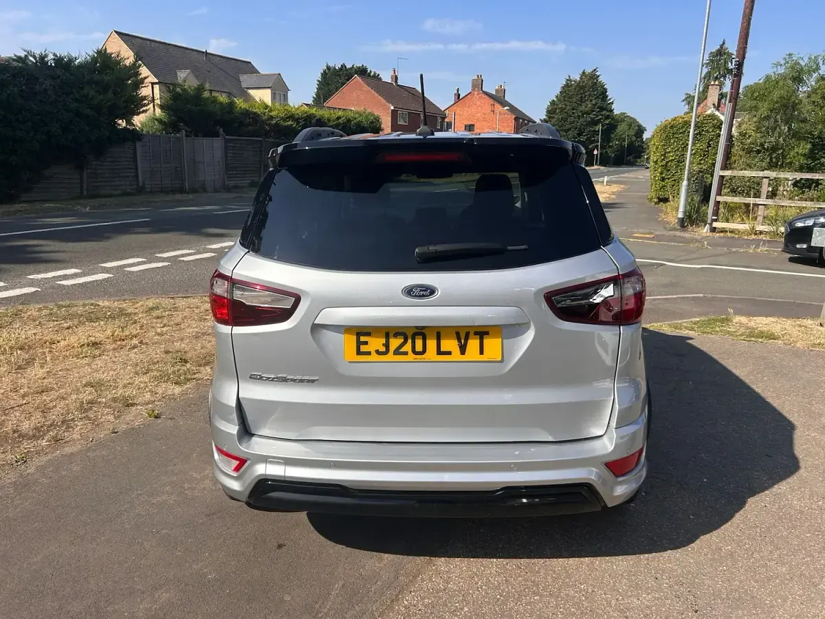 Used Ford Ecosport ST-Line 125 HP (91 kW) 2020 Silver SUV