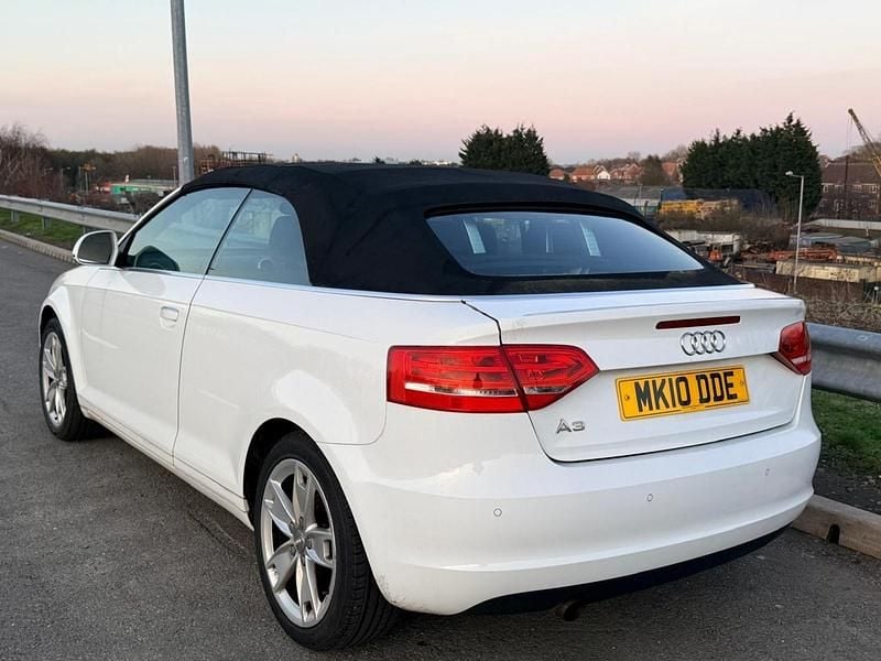 Used Audi A3 Cabriolet Sport 2010 White Cabriolet