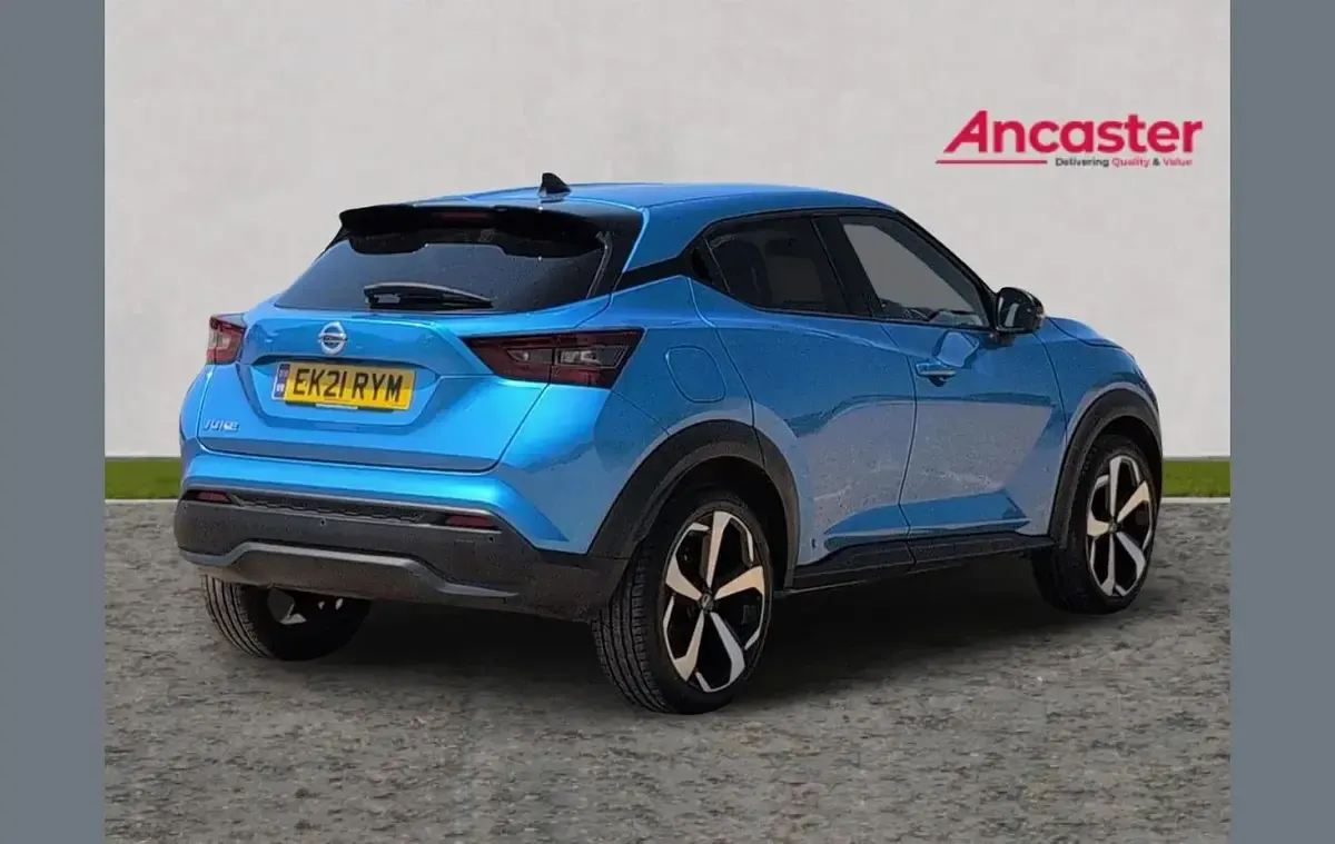 Used Nissan Juke Tekna 112 HP (82 kW) 2021 Blue SUV