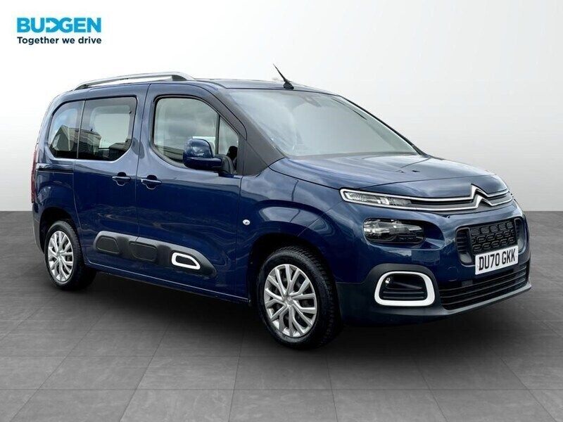 Blue Used 2020 Citroën Berlingo Feel MPV | £12,500 (Fair price) - Image 1/4