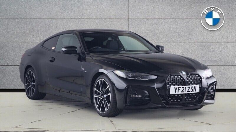 Black Used 2021 BMW 420 M Sport Coupe | £24,000 (Expensive) - Image 1/4