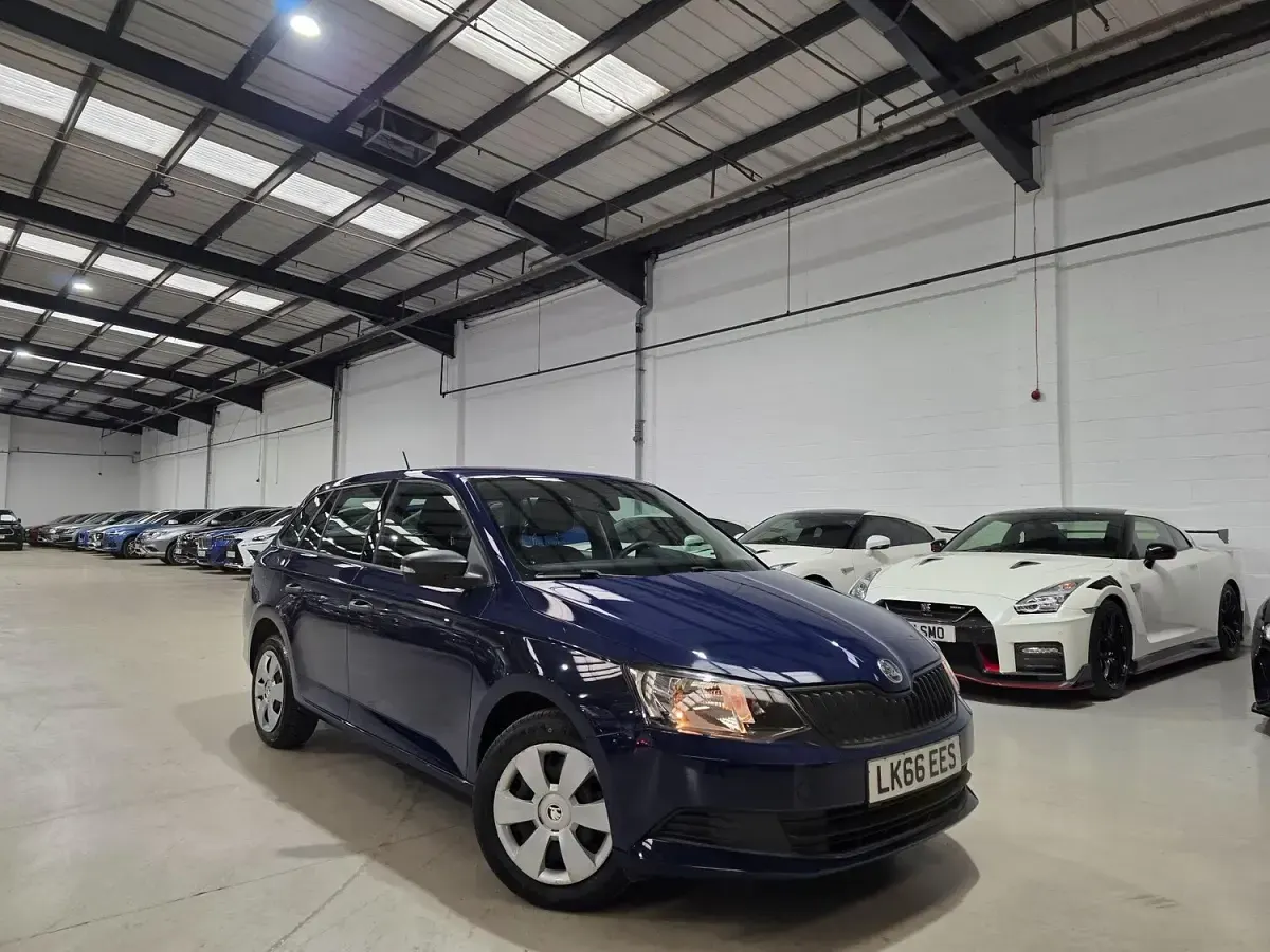 Used Skoda Fabia SE 2021 Blue Hatchback