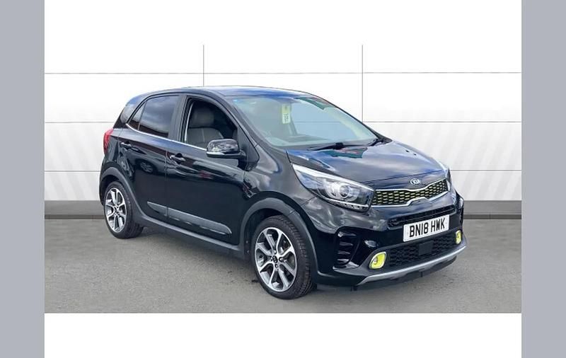 Used Kia Picanto X-Line 83 HP (61 kW) 2018 Black Hatchback