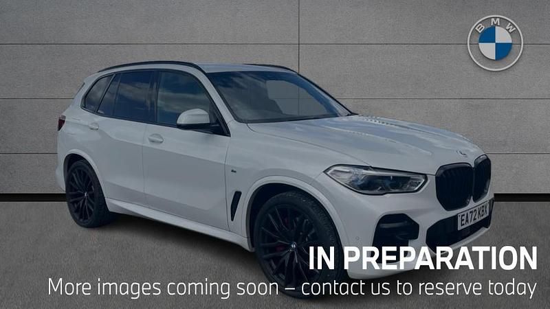 White Used 2022 BMW X5 M Sport SUV | £48,639 (Super price) - Image 1/4