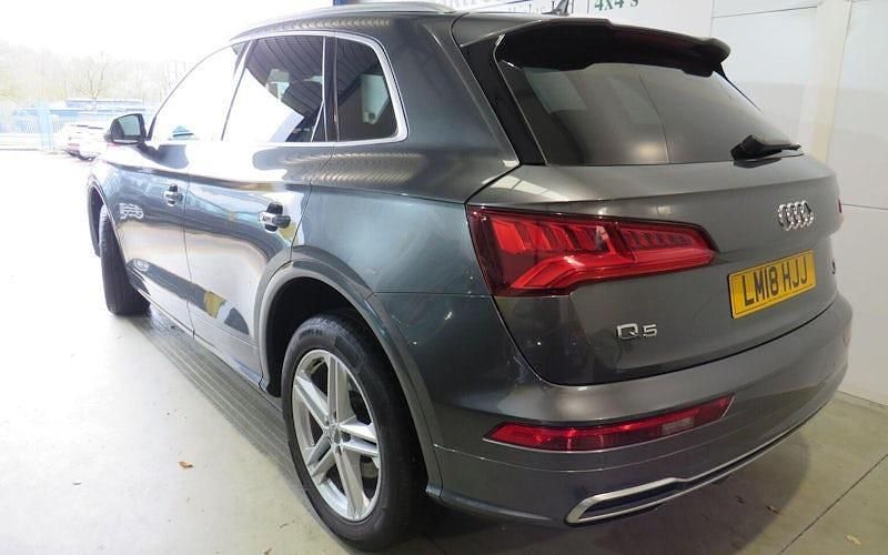 Used Audi Q5 S-Line 190 HP (139 kW) 2018 Grey SUV